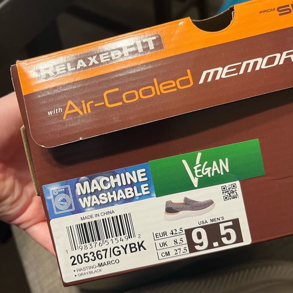 Skechers Relaxed Fit® Hasting Marco Men's Shoes | 9.5 - Picture 10 of 10